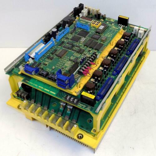 A06B-6064-H312#H520 SPINDLE AMP AC SP-12S SERIAL