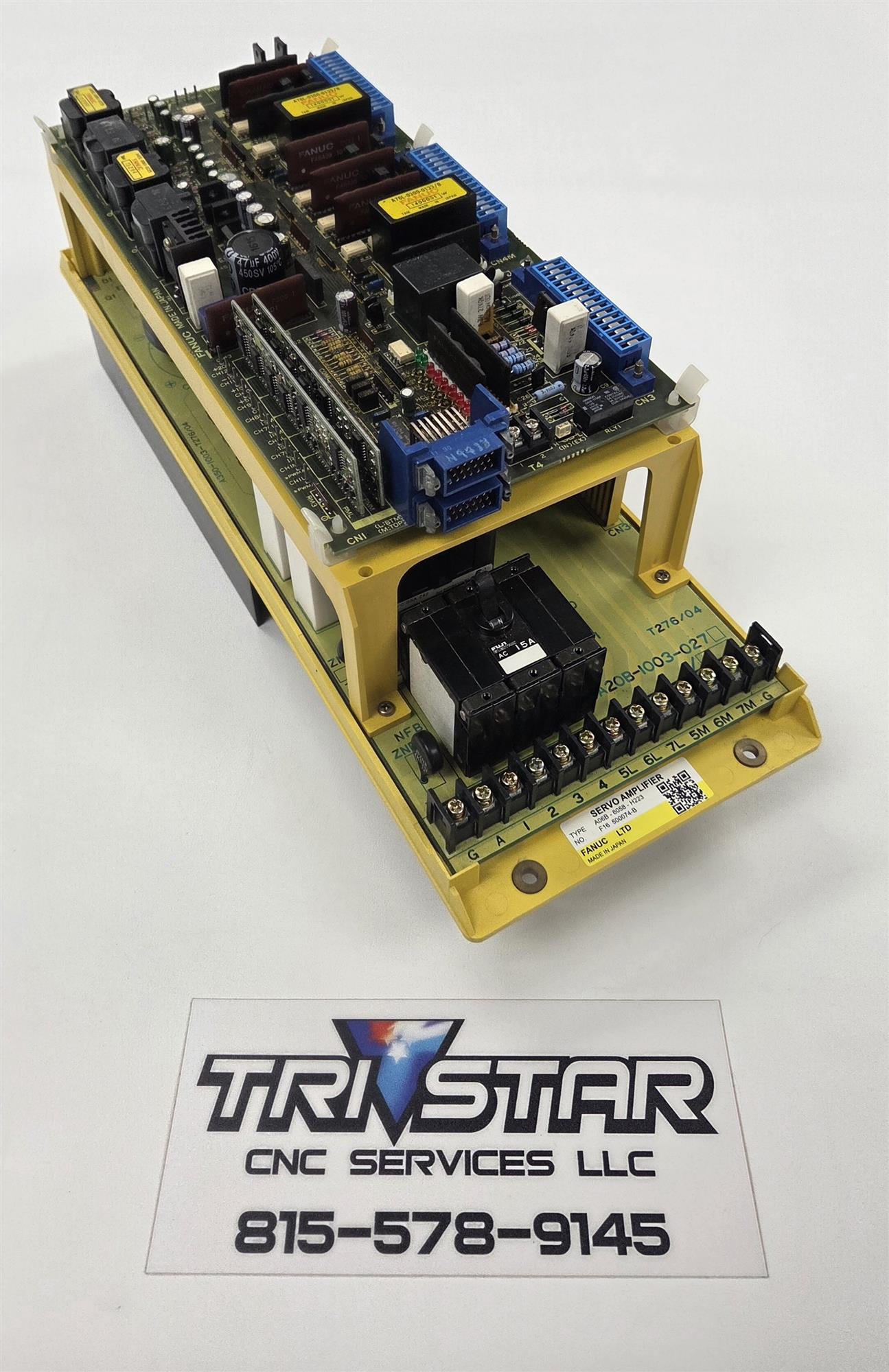 FANUC SV AMP DIG. 2AXES 1-0S,2-0S A06B-6058-H221