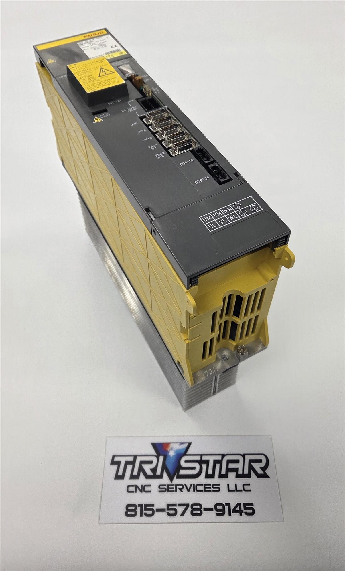A06B-6096-H208 FANUC ALPHA SERVO AMP MODULE 2-80/80 F/O