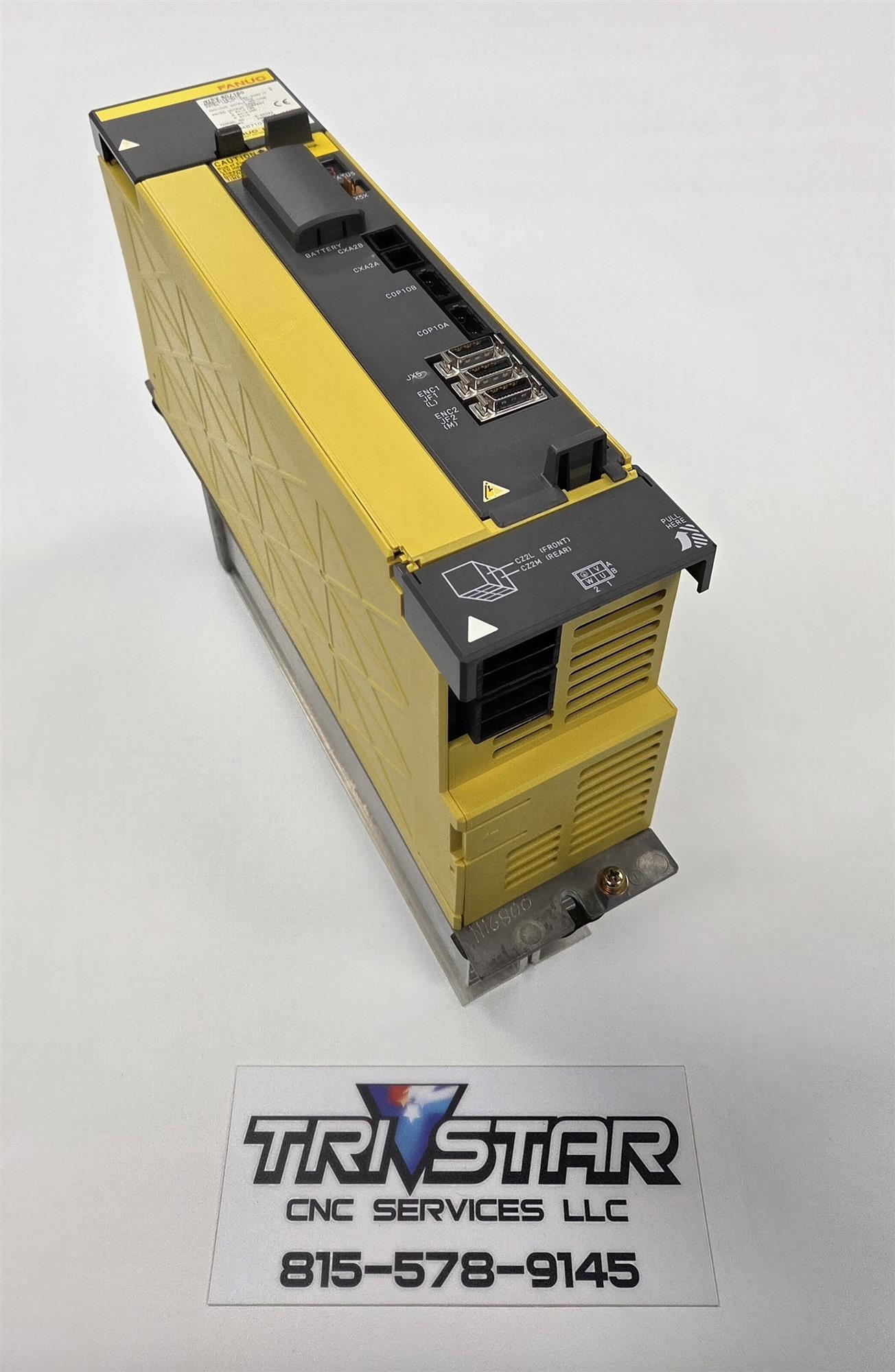 A06B-6117-H210 FANUC SERVO AMP MODULE AISV-80/160
