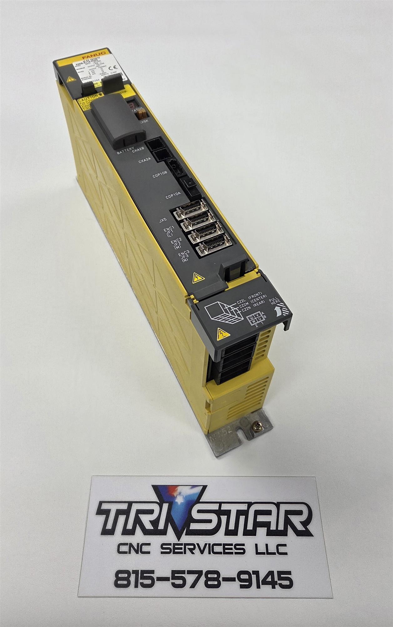 A06B-6117-H304 FANUC SERVO AMP MODULE AISV-20/20/40