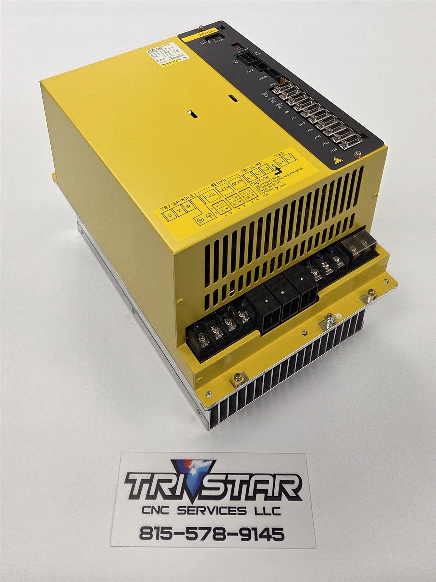 FANUC A06B-6134-H303#A SERVO/SP AMP MODULE SVPM3-15I/ TYPE A