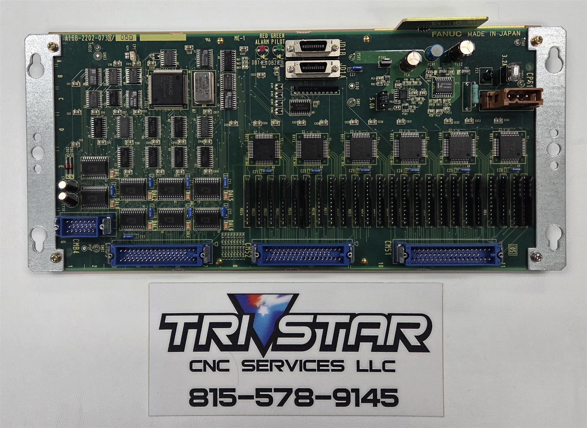 FANUC A16B-2202-0730 PCB - F16I/18I